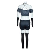 TV Helluva Boss 2 (2024) Loona Black Outfits Hazbin Hotel Cosplay Costume Halloween Carnival Suit Helluva Boss